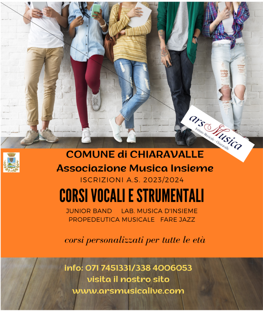 COMUNE di CHIARAVALLE Associazione Musica Insieme